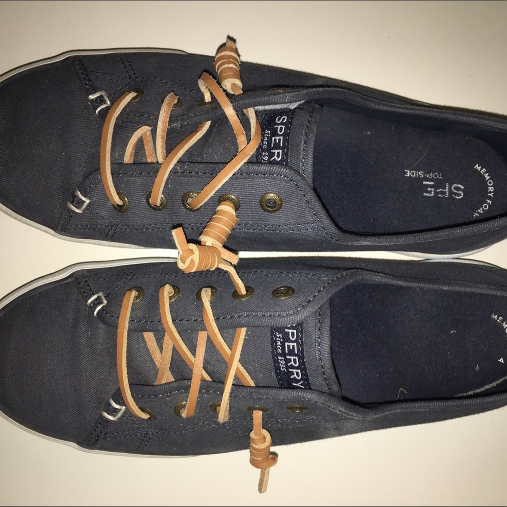 Navy Blue Sperry’s